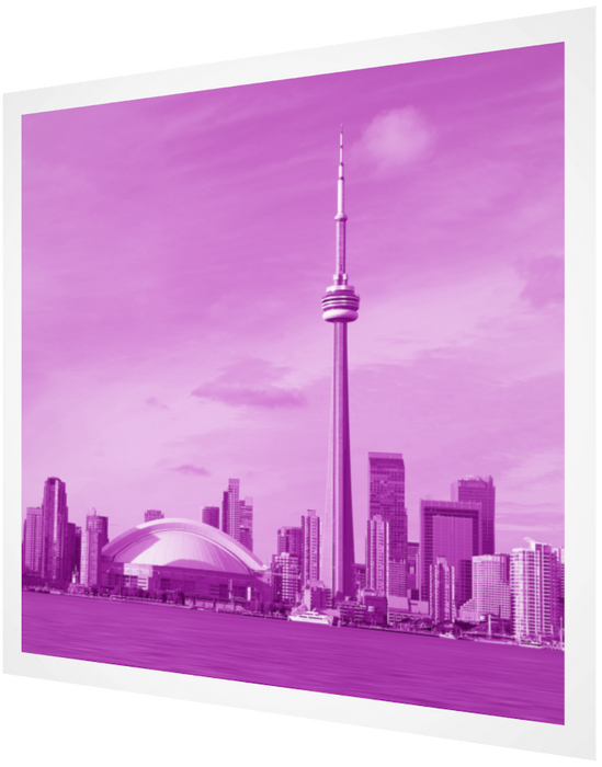 Toronto Skyline Fine Art Print - 12 Colour Options